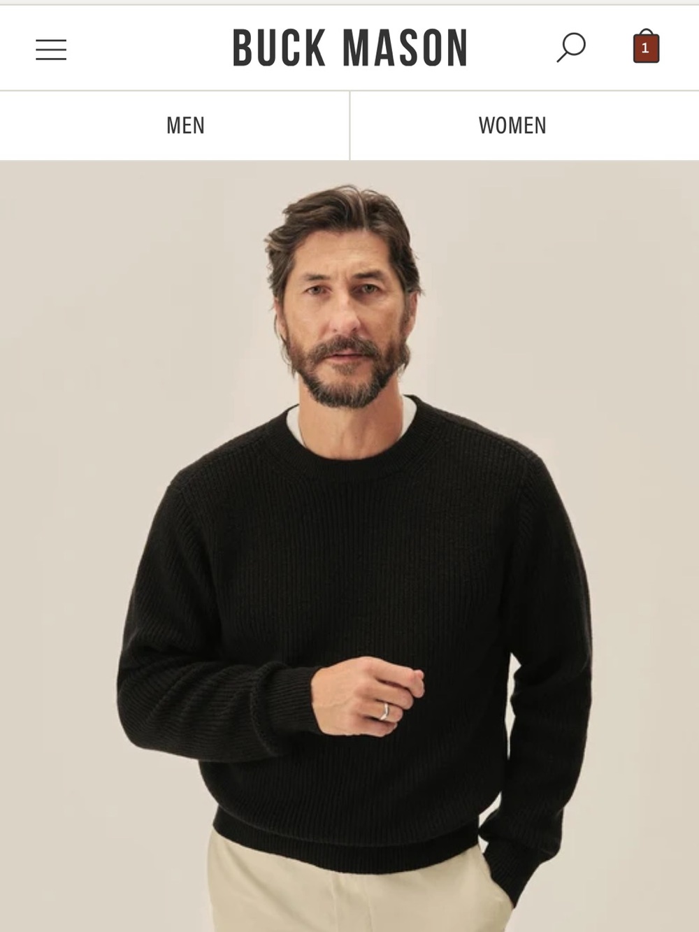 Buck Mason Seafarer Sweater
